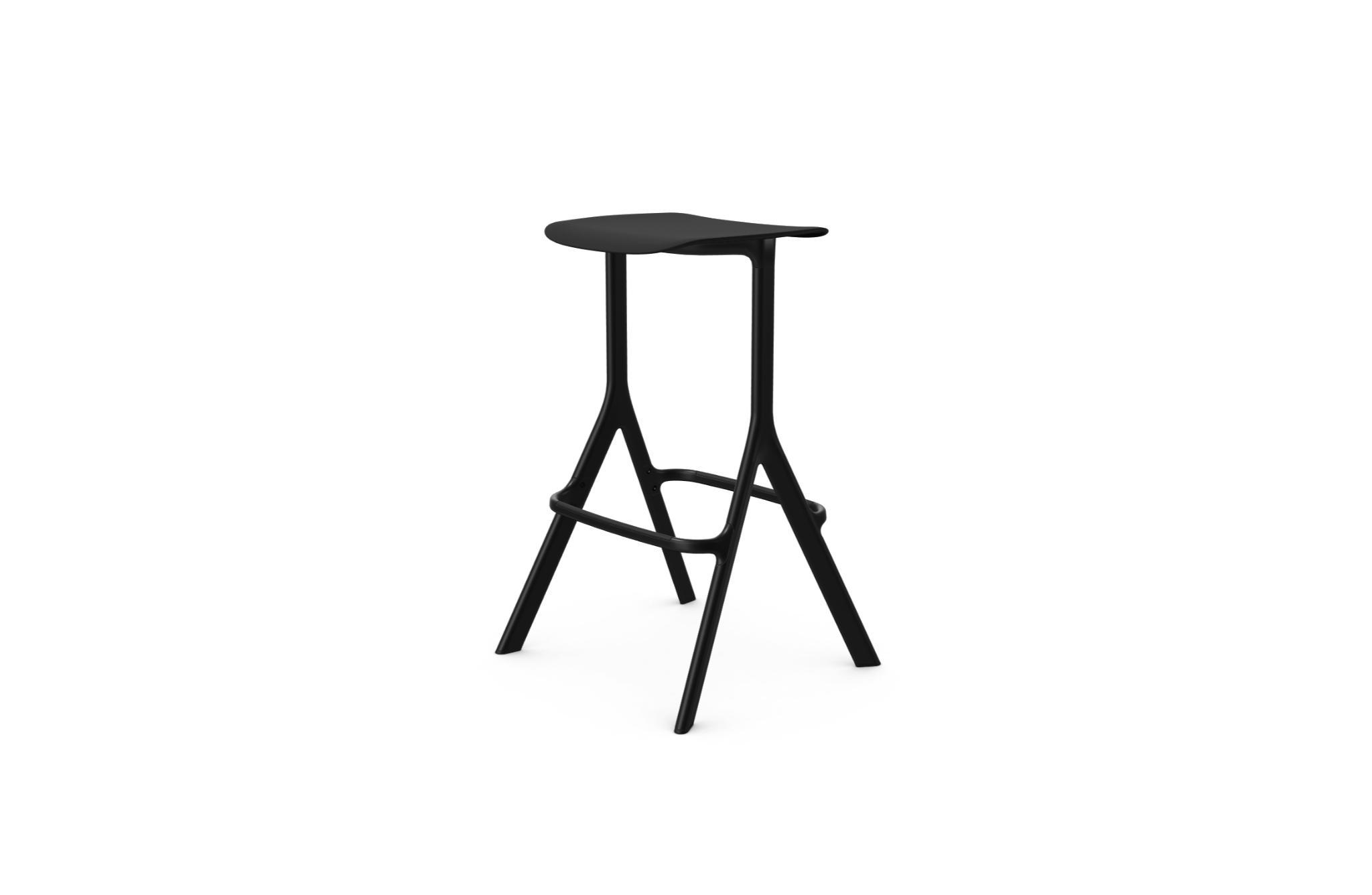 AXL04 -Axyl High Stool on 4 Leg Frame*