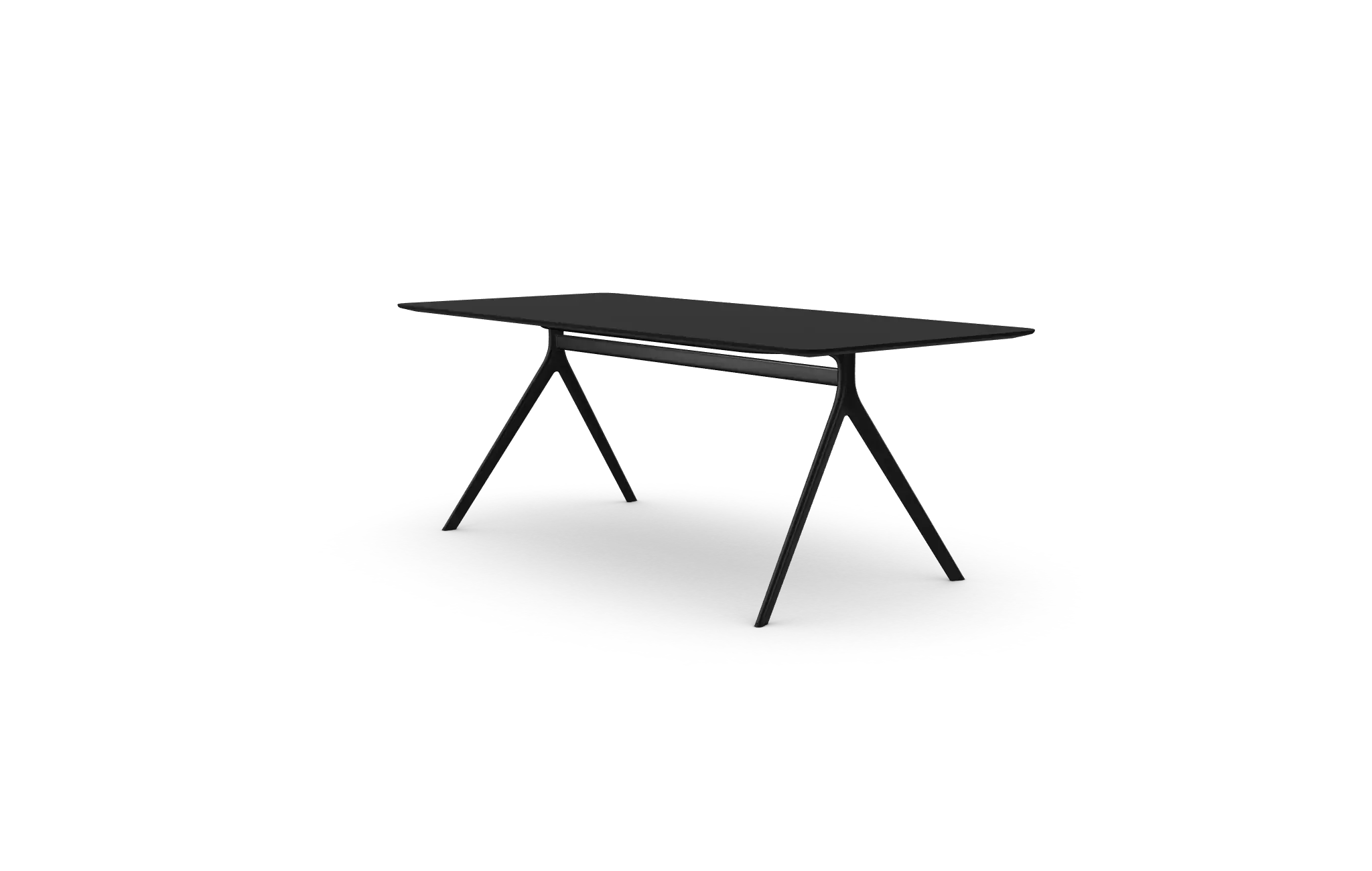 AXLIR2009 Axyl Dining Rectangular Table With Inset Legs - 2000mm x 900mm x 740mm