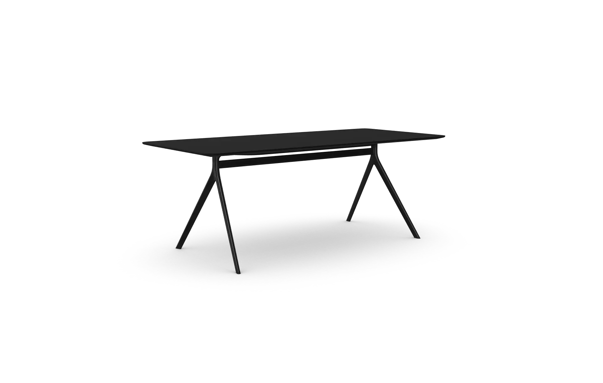AXLIR2009 Axyl Dining Rectangular Table With Inset Legs - 2000mm x 900mm x 740mm