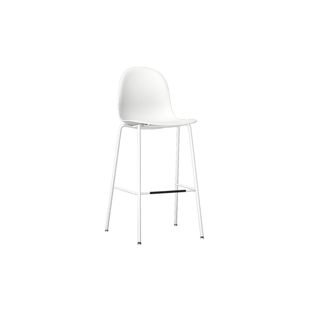 KIN602 - Kin High Back Stool, 4 Leg Frame