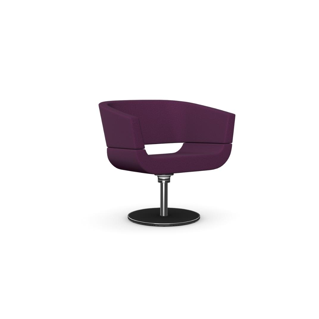 A820 Lola Chair With Swivel Base