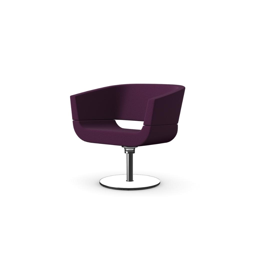 A820 Lola Chair With Swivel Base