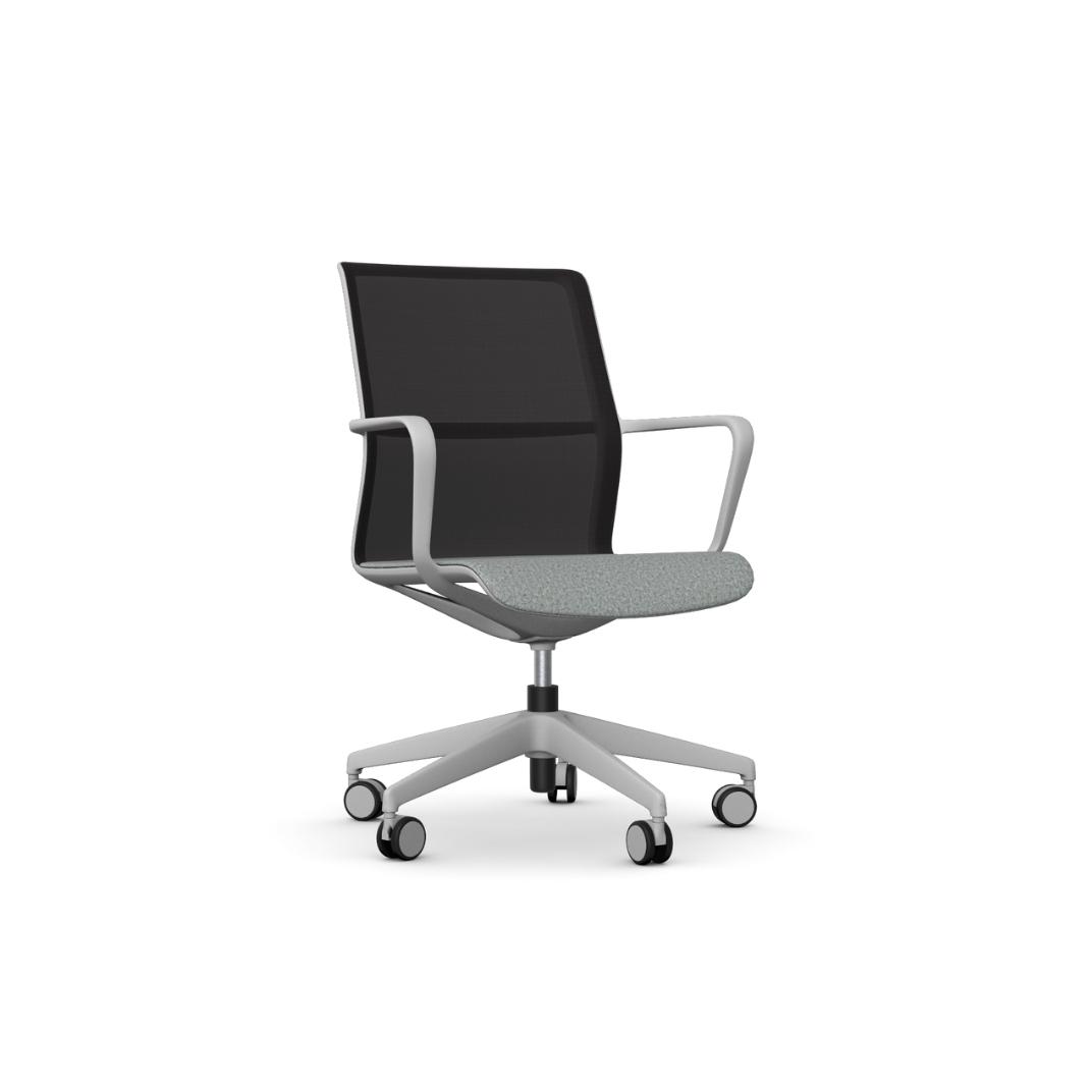 CR1 Circo Conference Chair, Static Yoke With Castors