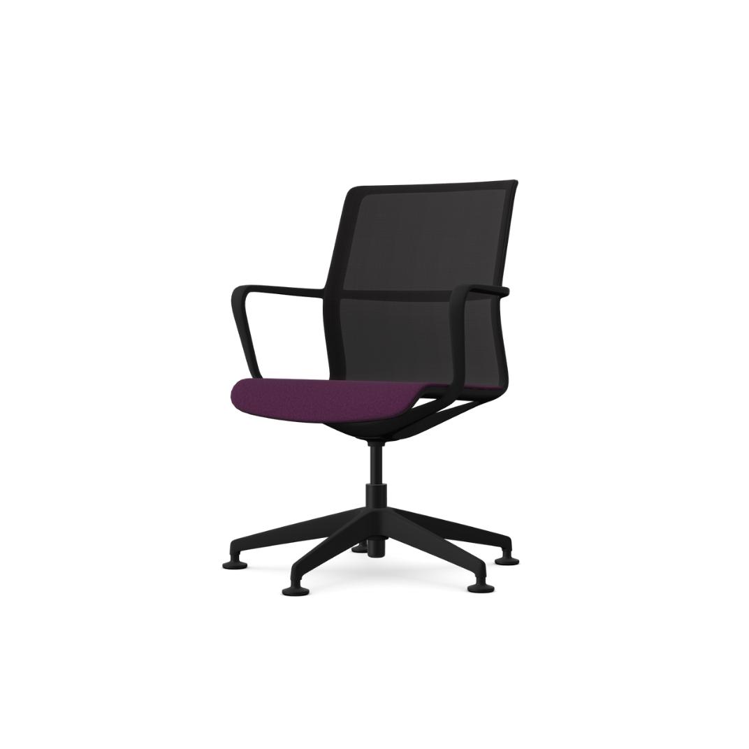 CR3 Circo Conference Chair, Static Yoke With Glides
