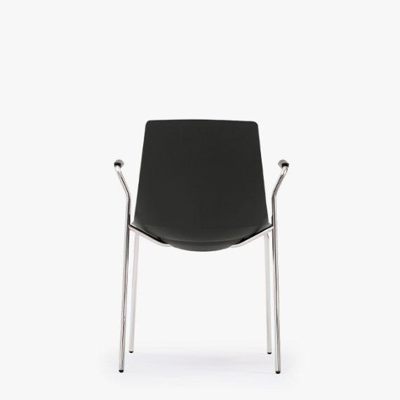 ARL10A Arlo Side Chair 4 Leg Arm Frame