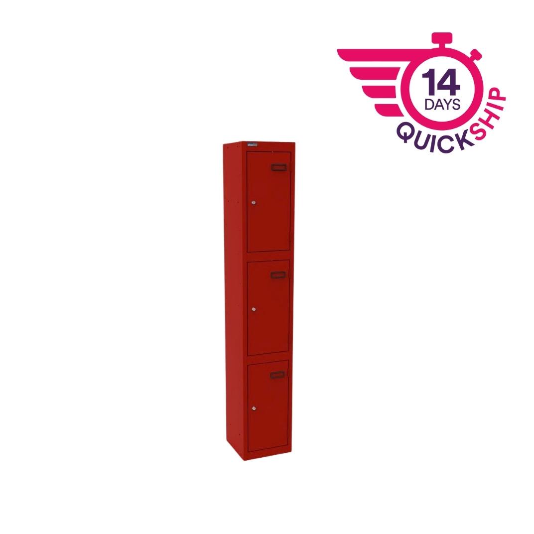 LK3D22 - Kontrax Deep Three Tier Locker