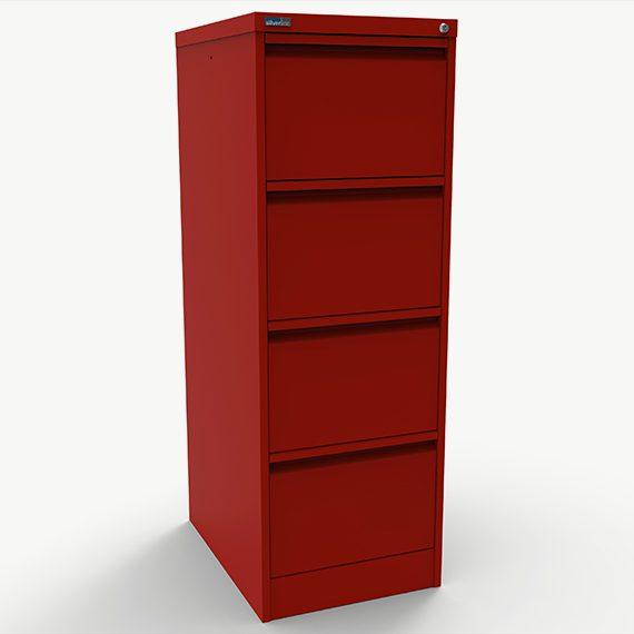 M:Line Filing Cabinet - Four Drawer Foolscap 