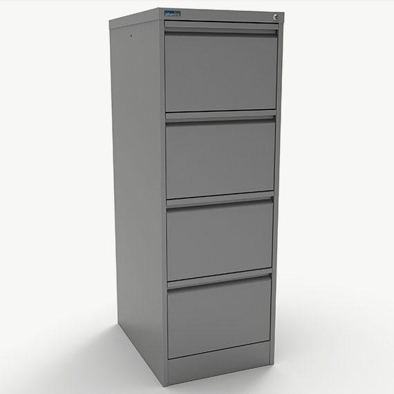 M:Line Filing Cabinet - Four Drawer Foolscap 