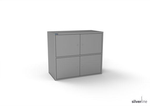 M:Line Four Personal Lockers with digital kitlock