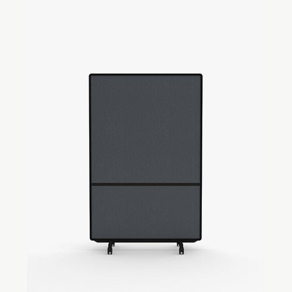 AW2012FFMD Adapt Wall with Fabric and Magnetic Drywipe Upper Panels and Fabric Lower Panels