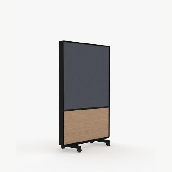 AW2012MF Adapt Wall with Fabric Upper Panels and MFC Lower Panels