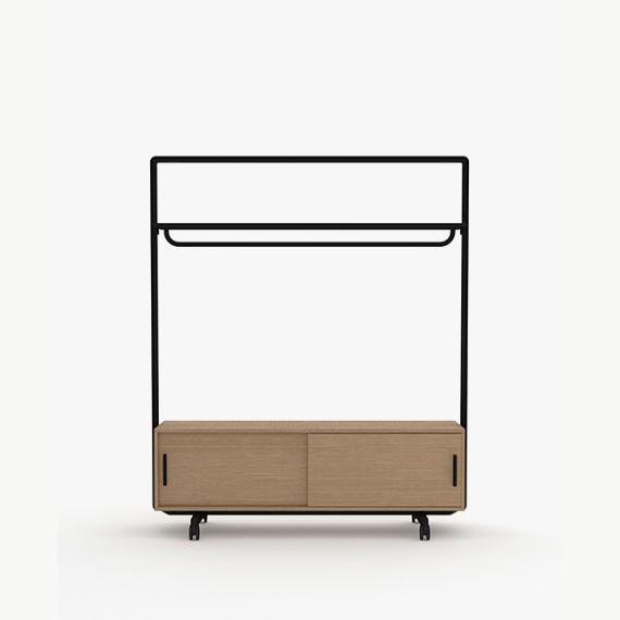 AW2016CHSL Adapt Wall 3 Shelf Unit and 4 Drawer Storage Unit