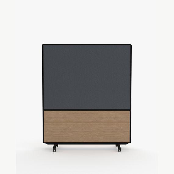 AW2016MF Adapt Wall with Fabric Upper Panels and MFC Lower Panels