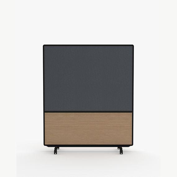 AW2016MF Adapt Wall with Fabric Upper Panels and MFC Lower Panels