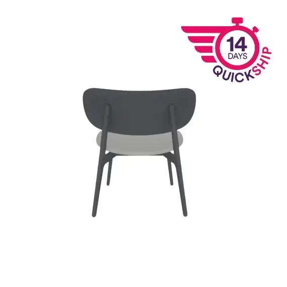 PLC008 PLC Lounge Chair with Upholstered Seat Pad