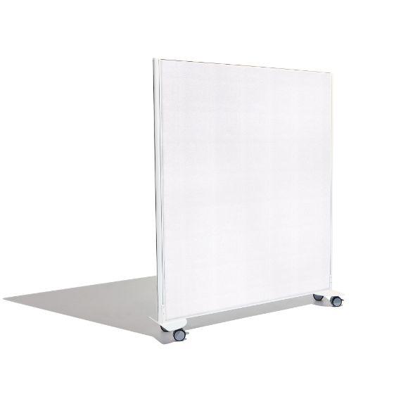 MA8-18-PDW-M-TB2 Marathon Freestanding Screen, 1800 High, Part Dry Wipe (1400), 800 Wide, Magnetic Dry Wipe, Double Toolrail