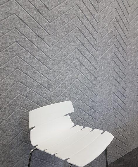 ORAV12 V Cut Acoustic Wall Coverings 12mm