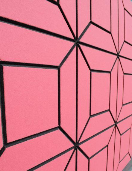 ORADUALV  V Cut Acoustic Wall Coverings - Dual Fabric 12mm