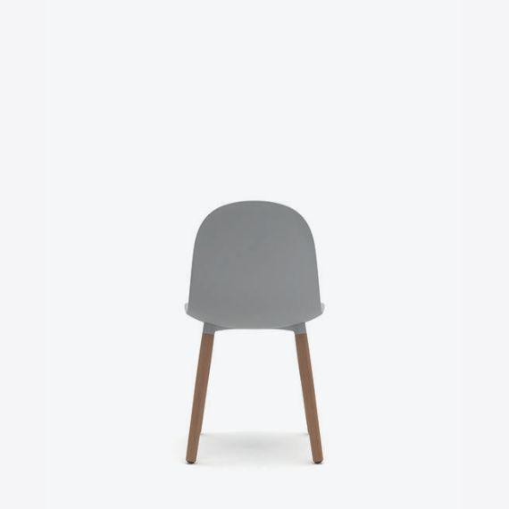 KIN103 - Kin Side Chair, Wood Legs