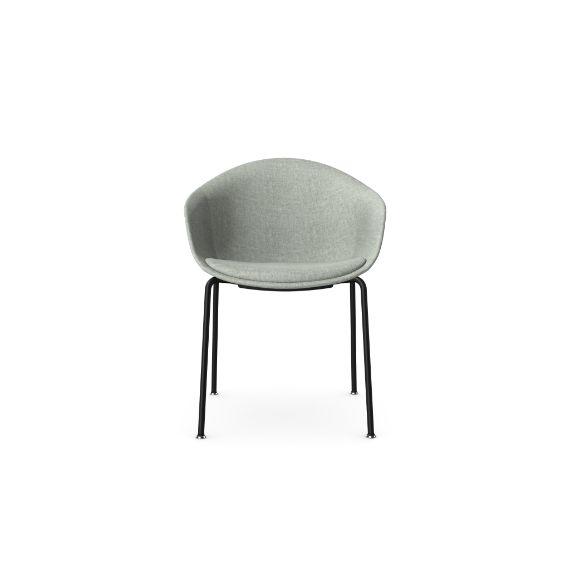 KIN302U3 Kin Tub Chair With 4 Leg Frame, Upholstered Shell