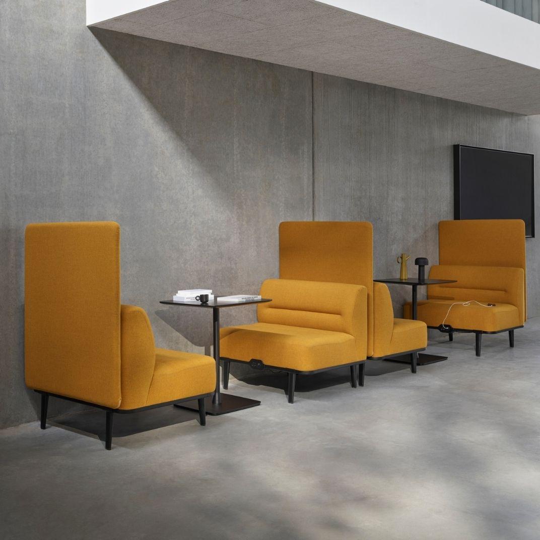 MTE-BSS02 Two Seat Sofa with Rear Screen