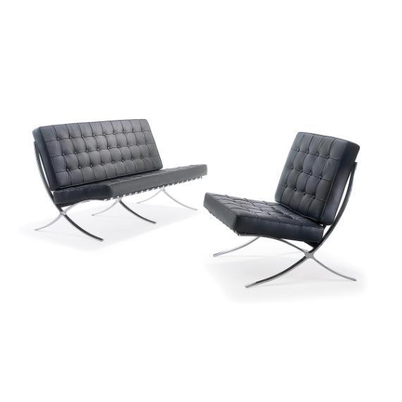 710-1 PSI Single Seat Reception Chair with chrome frame and legs