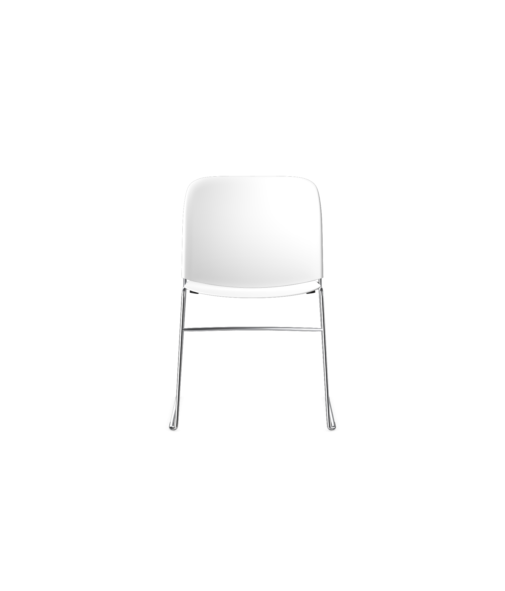 HSP4045 Densiti Stacking Chair With Plastic Seat and Back with No Arms