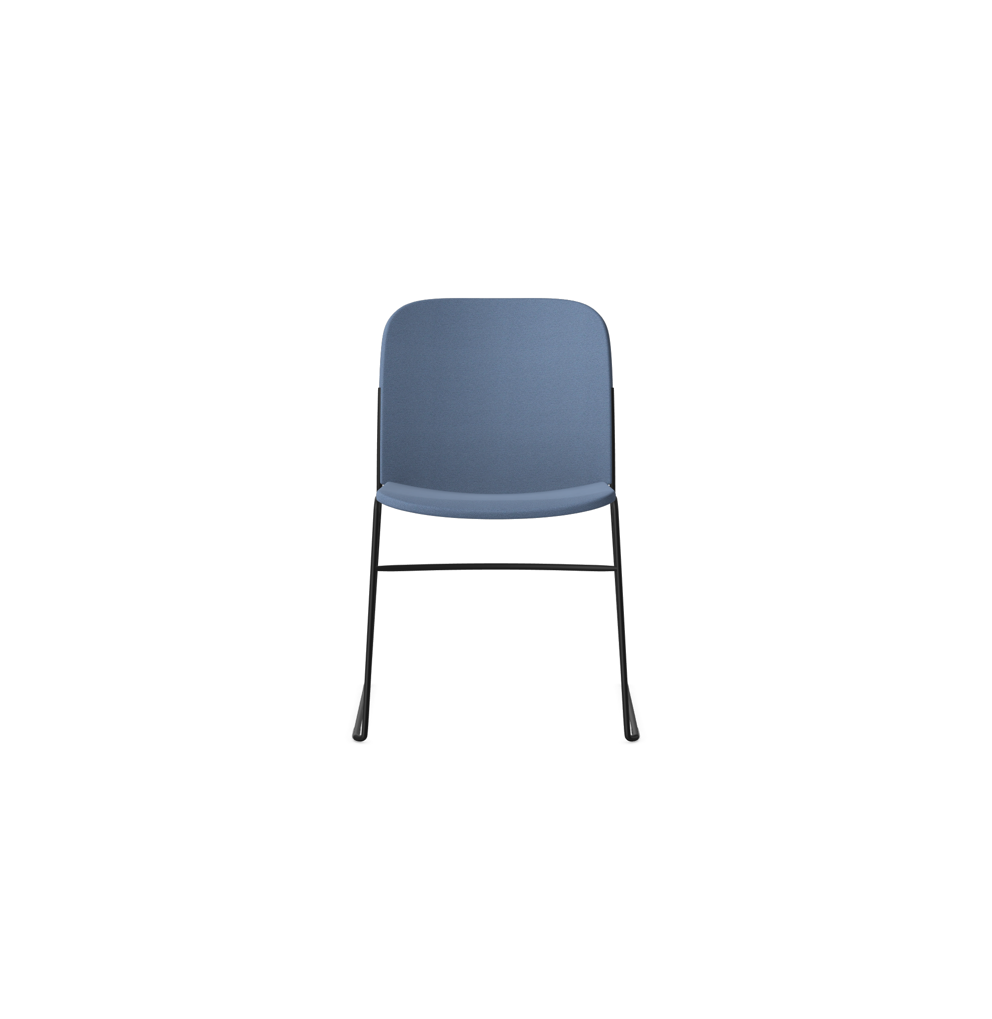 HSW415 Densiti Stacking Chair With Upholstered Seat and No Arms*