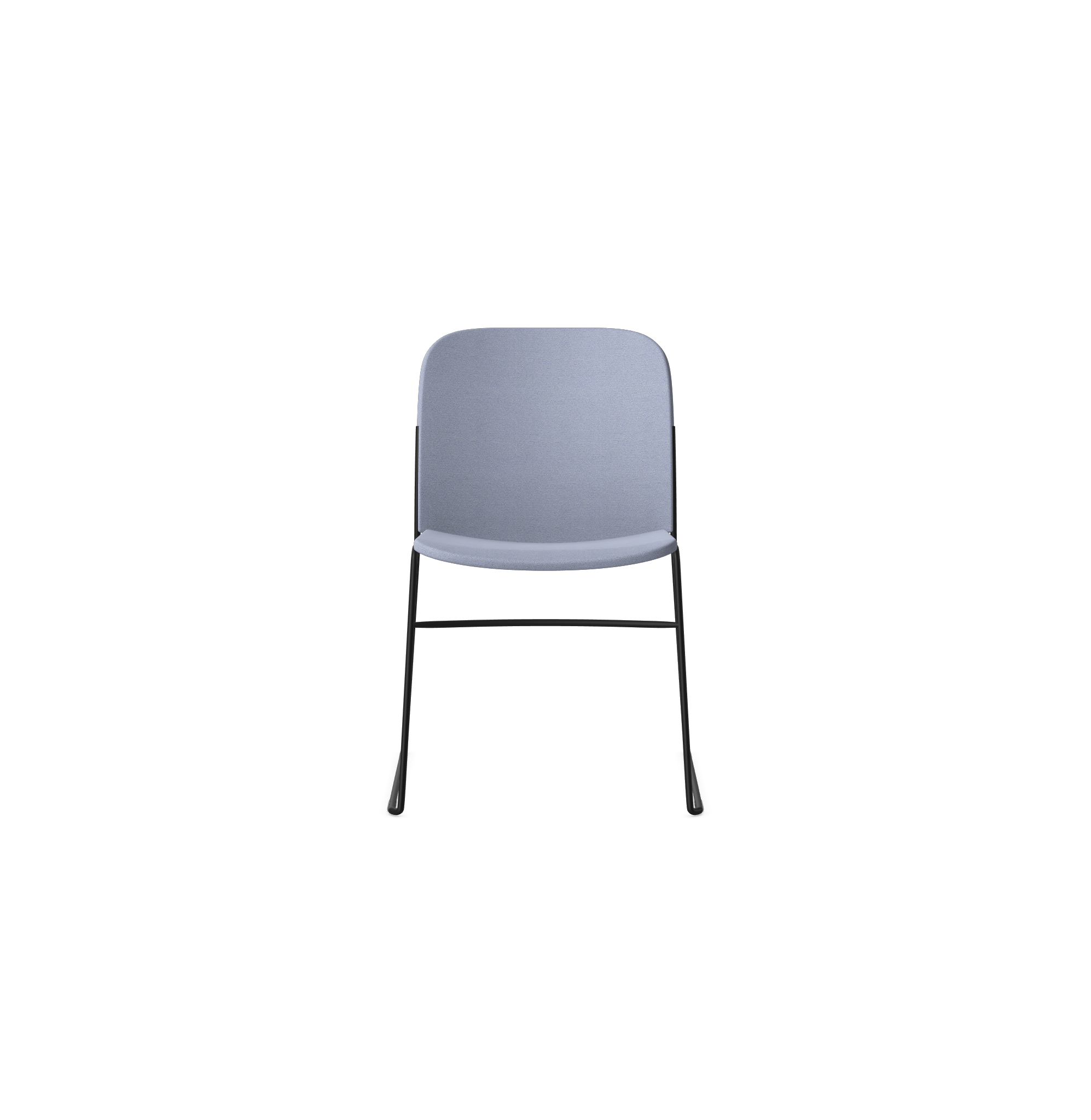HSW415 Densiti Stacking Chair With Upholstered Seat and No Arms*