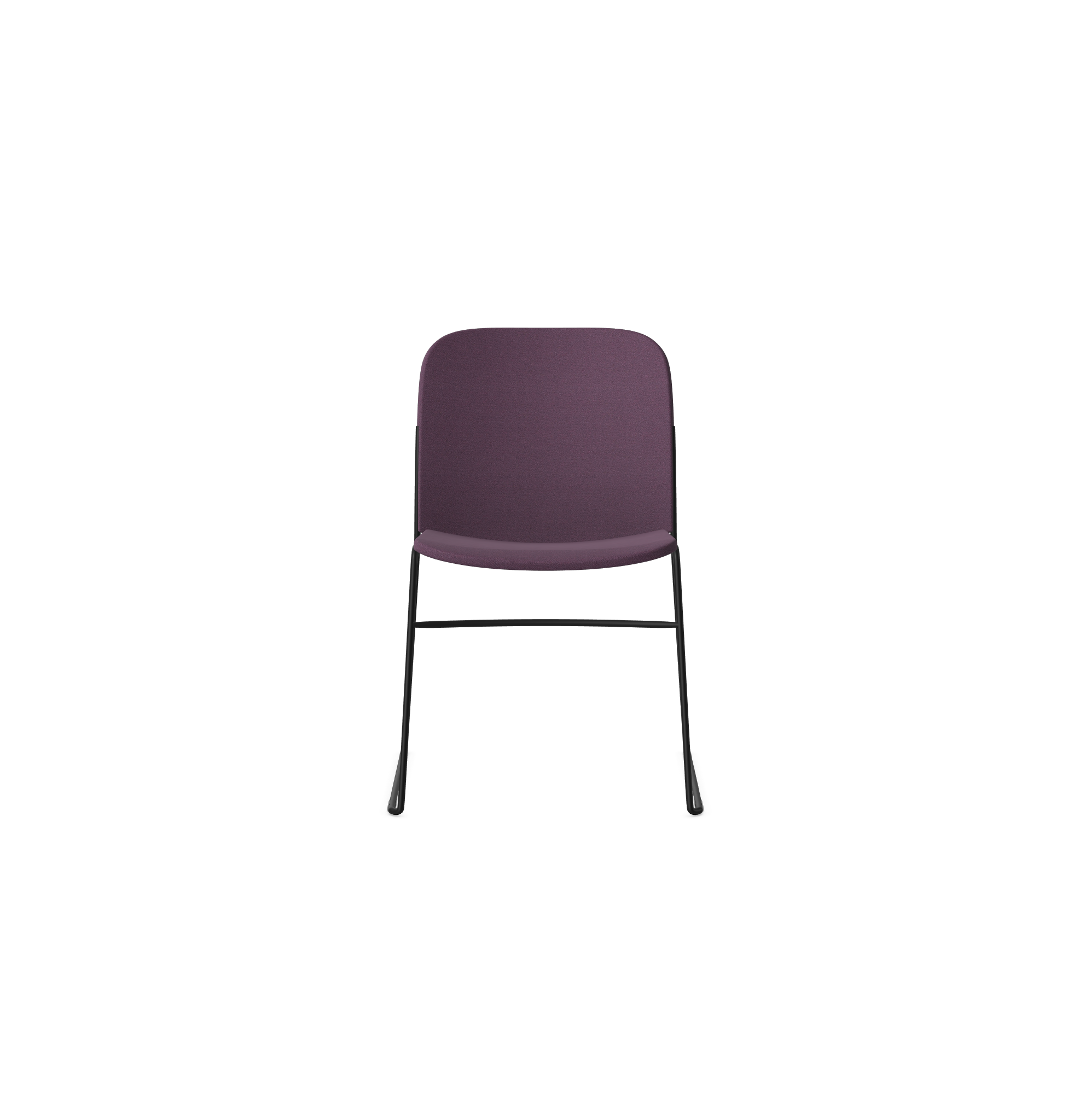 HSW415 Densiti Stacking Chair With Upholstered Seat and No Arms*