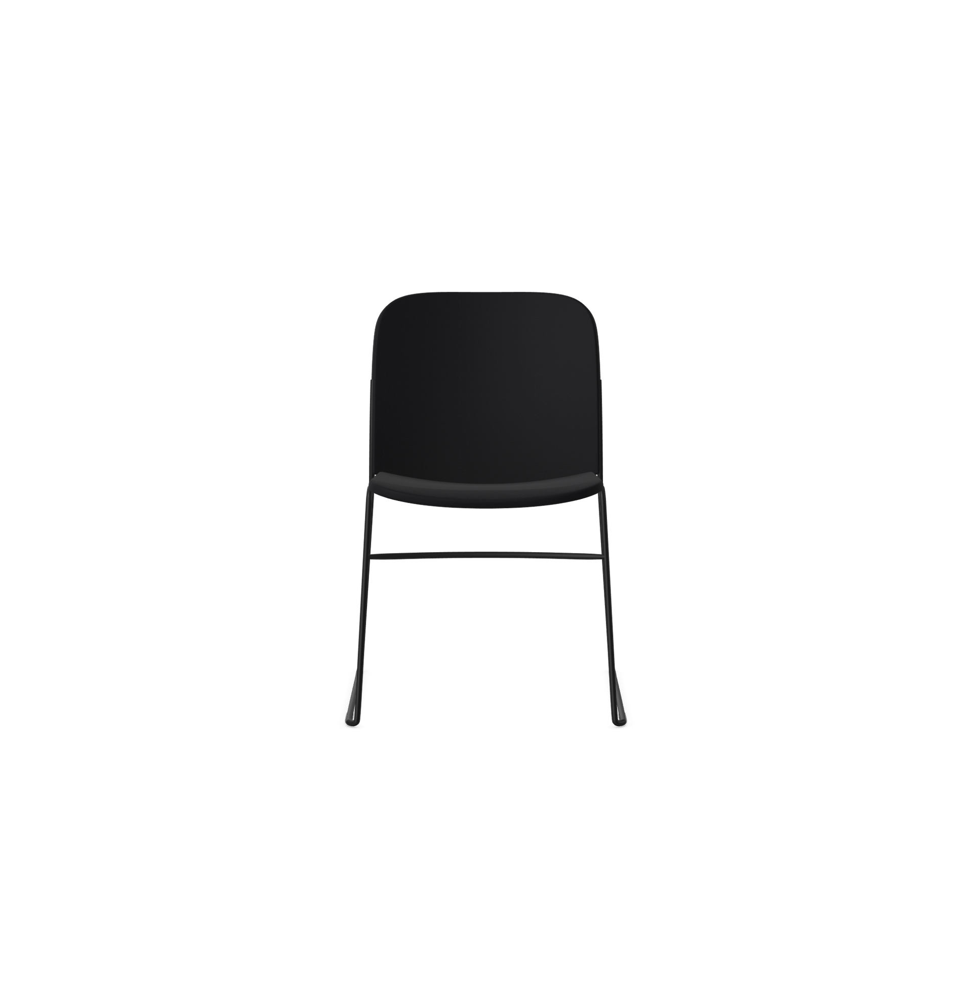 HSW415 Densiti Stacking Chair With Upholstered Seat and No Arms*