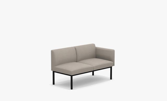 MX02LH Two Seat Sofa With Left Hand Arm