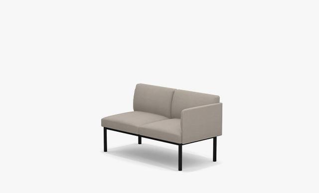 MX02LH Two Seat Sofa With Left Hand Arm