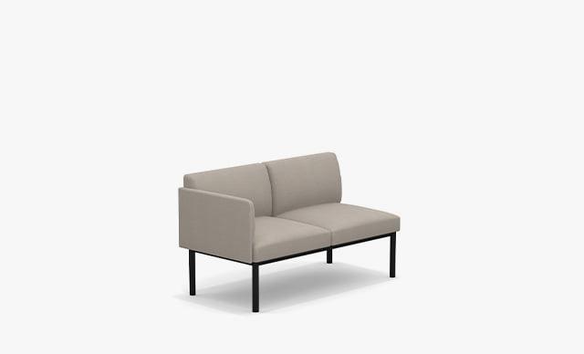 MX02RH Two Seat Sofa With Right Hand Arm