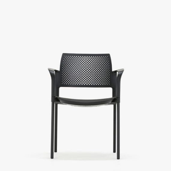 KS1A Kyos With Arms 4 Legs Plastic Seat and Back*