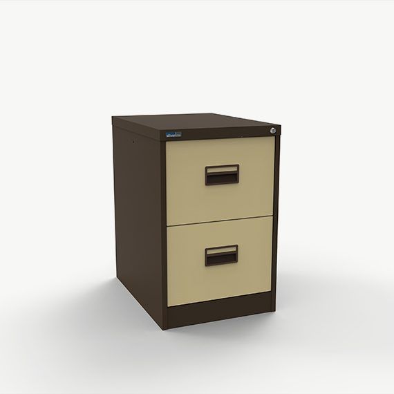 FCMI2A - A4 Midi Filing Cabinet - Two Drawer