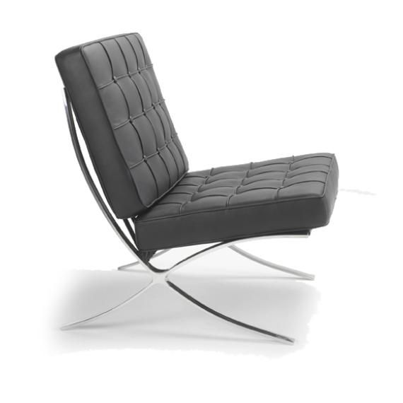 710-1 PSI Single Seat Reception Chair with chrome frame and legs