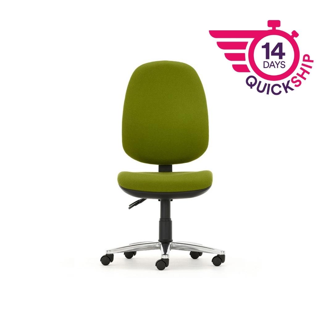 M60XL Mercury XL No Arms, High back, Larger seat width, Standard Mechanism