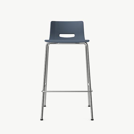 CS5BS Casper High Stool With 4 Leg Frame