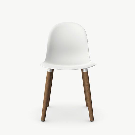 KIN103 - Kin Side Chair, Wood Legs