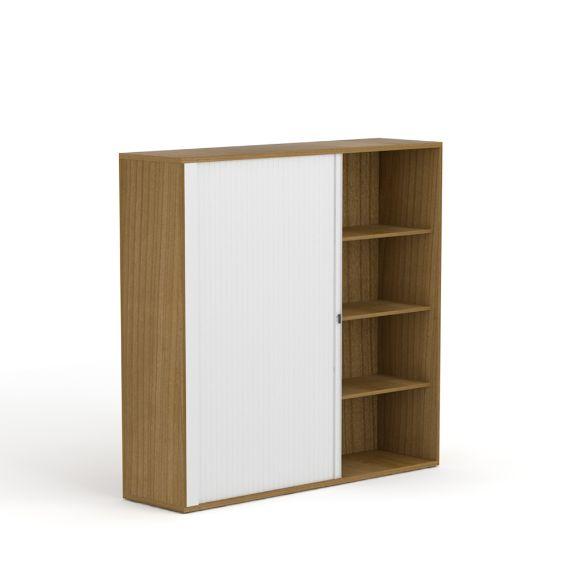 MSF16-16-ST Desk End Tambour Unit