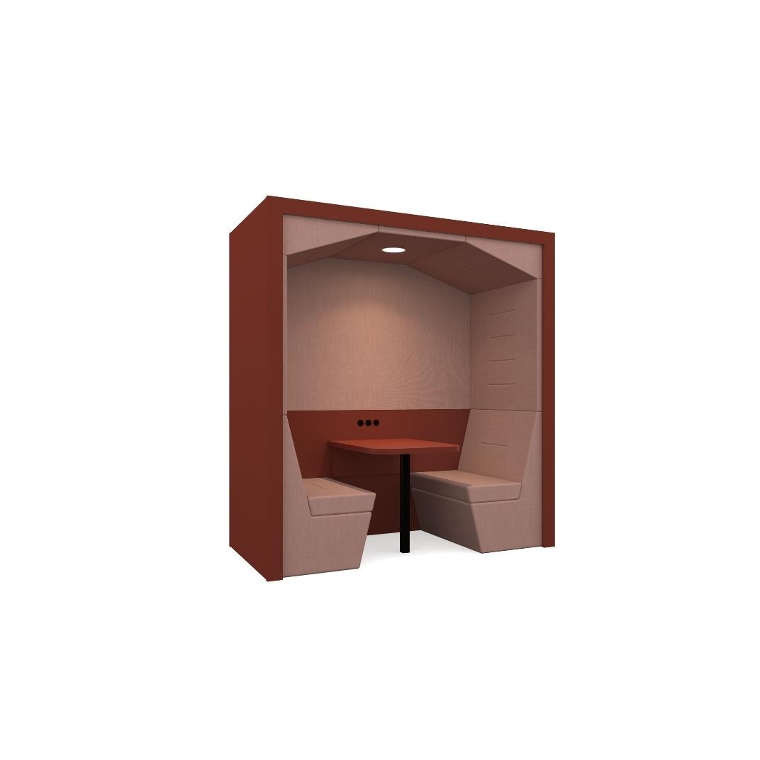 RYP-FAB2PS Railway Carriage Flat Roof (Arch) - 2 Seat