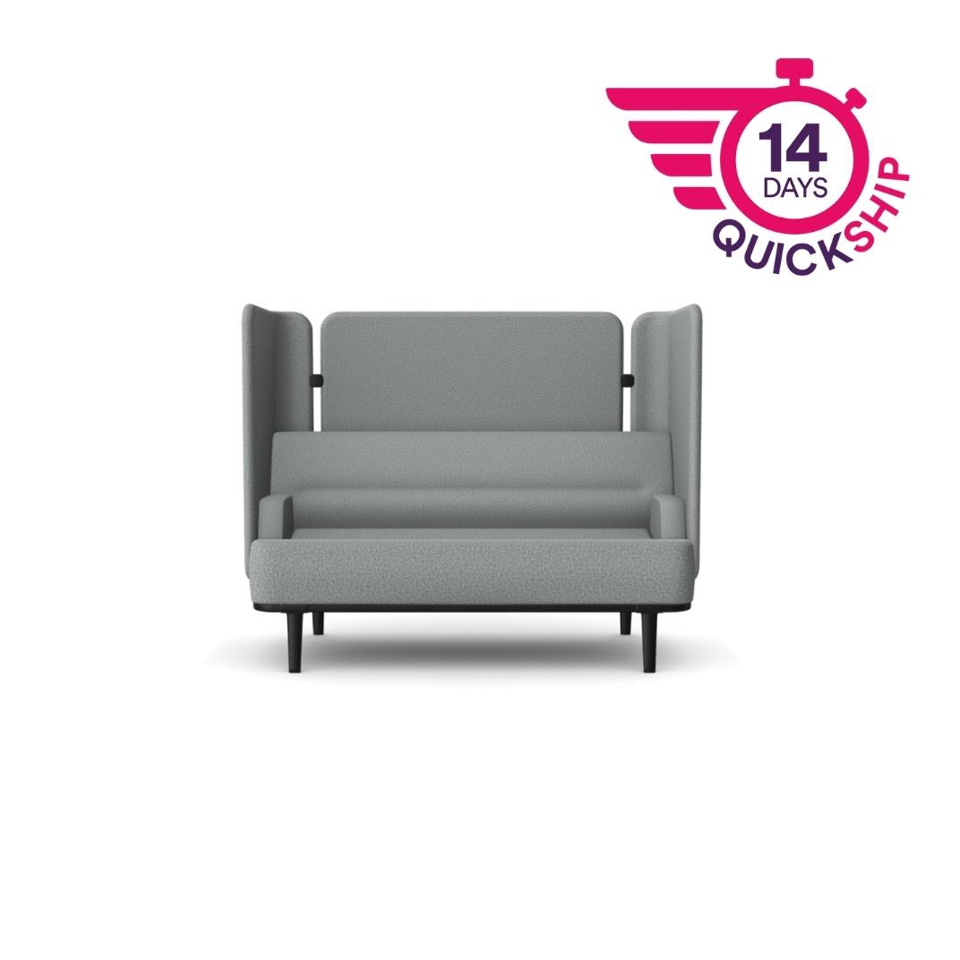MTE-BSF02 – Mote Two Seat Sofa with Rear and Side Panels*