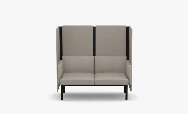 MX02SC Two Seat Sofa With Arms Back and Side Screens